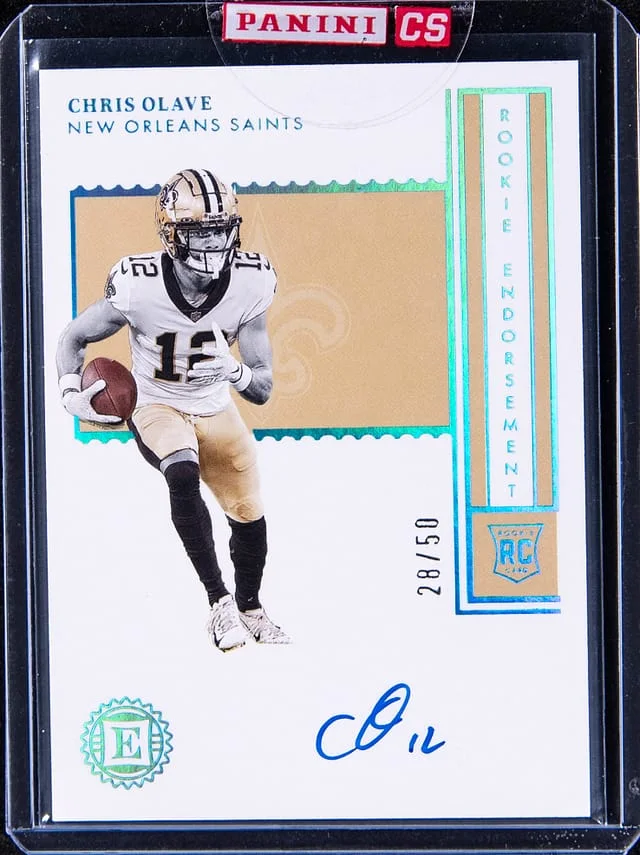 2022 Panini Encased Chris Olave #RE-CO card image