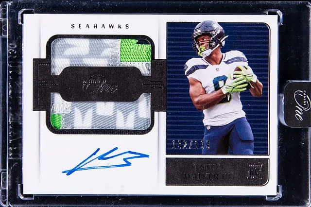 2022 Panini Encased Kenneth Walker III #40 card image