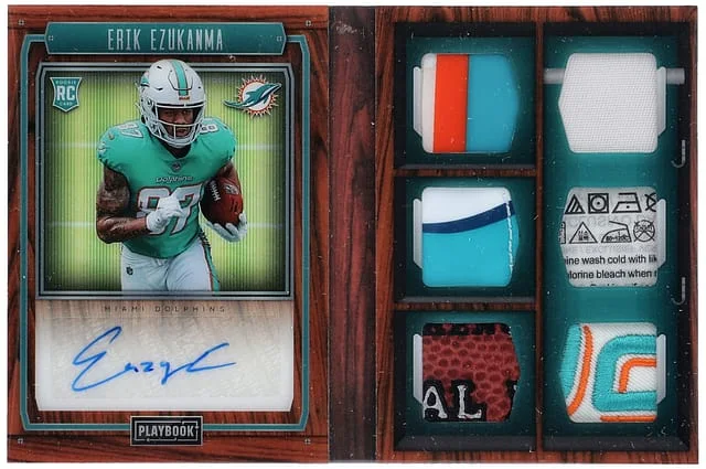 2022 Panini Erik Ezukanma Playbook Signature Locker #RSL-EE card image