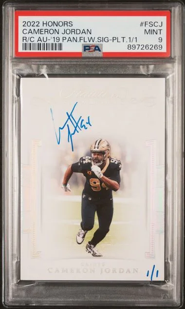 2022 Panini Flawless Honors Recollection Collection Autographs #2019 card image