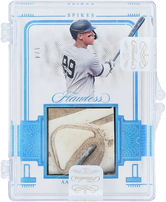 2022 Panini Flawless Aaron Judge Spikes #SP-AJ card image