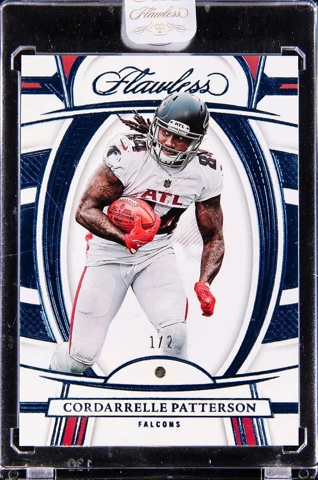 2022 Panini Flawless Cordarrelle Patterson Aquamarine #2 card image