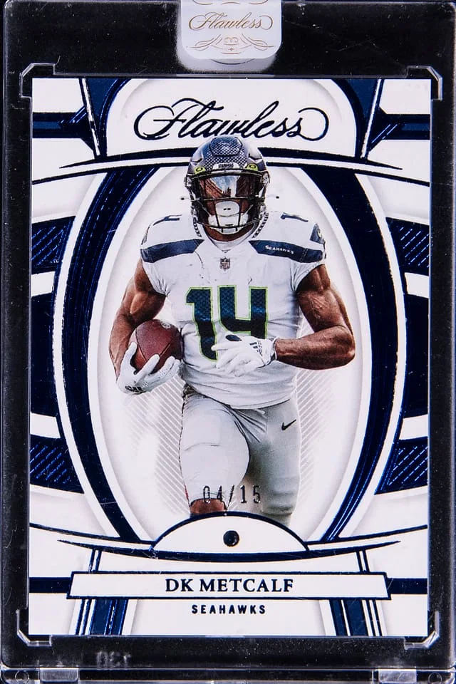 2022 Panini Flawless DK Metcalf Sapphire #60 card image