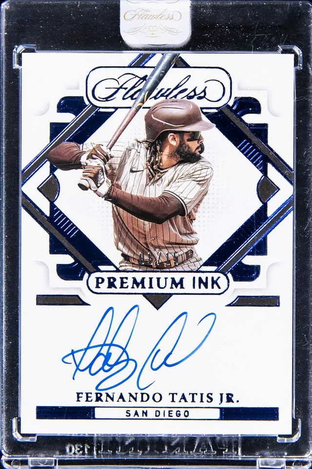 2022 Panini Flawless Fernando Tatis Jr. Premium Ink #PI-FT card image