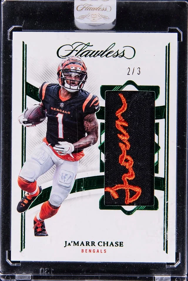 2022 Panini Flawless Ja'Marr Chase #P-JC card image