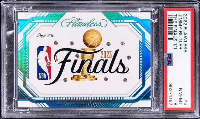 2022 Panini Flawless Jimmy Butler Diamond The Finals #5 card image