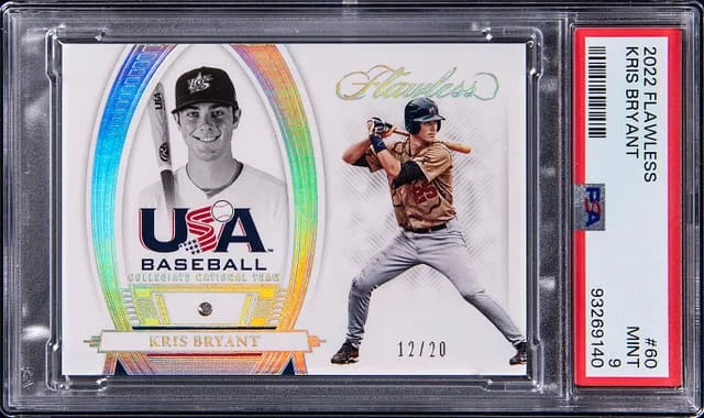 2022 Panini Flawless Kris Bryant #60 card image