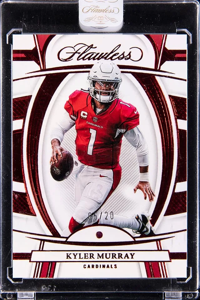 2022 Panini Flawless Kyler Murray Ruby #1 card image