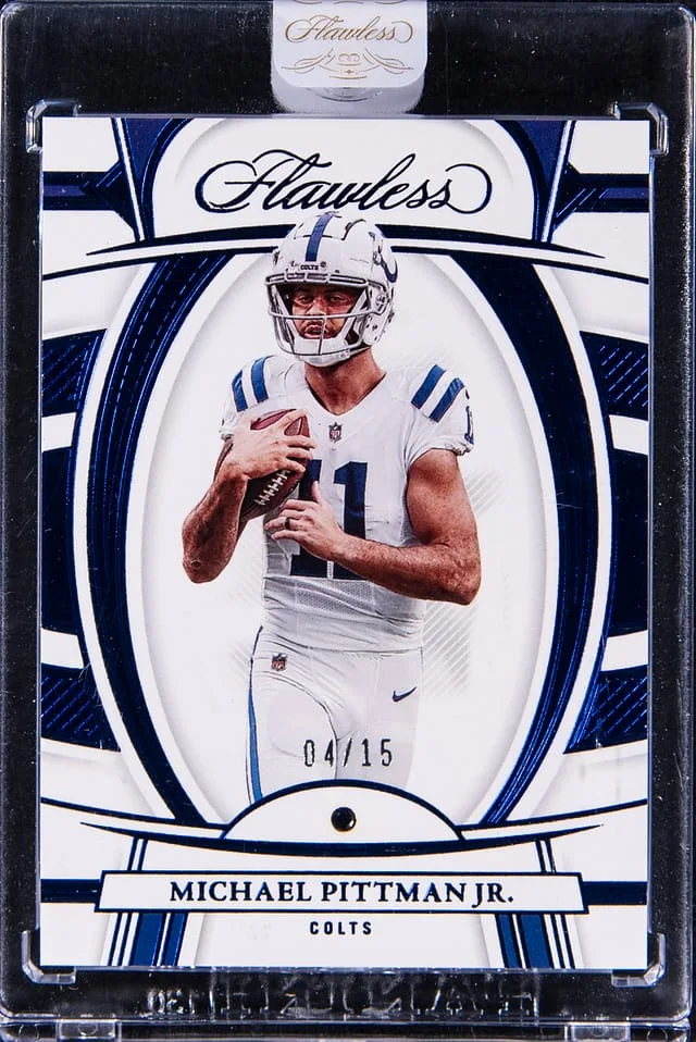 2022 Panini Flawless Michael Pittman Jr. #27 card image