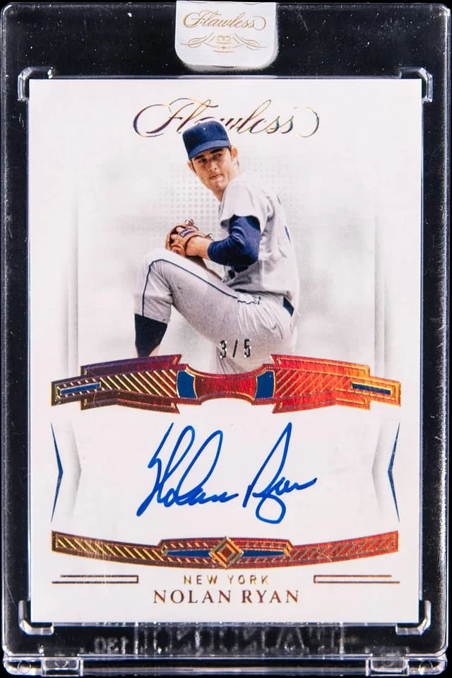 2022 Panini Flawless Nolan Ryan #FS-NR card image