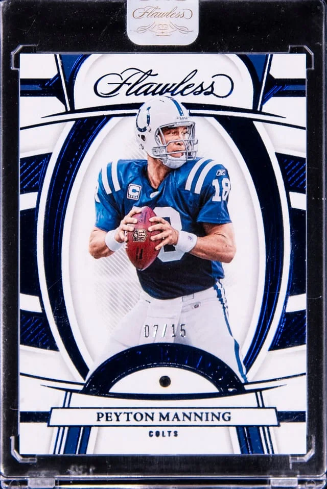 2022 Panini Flawless Peyton Manning #71 card image