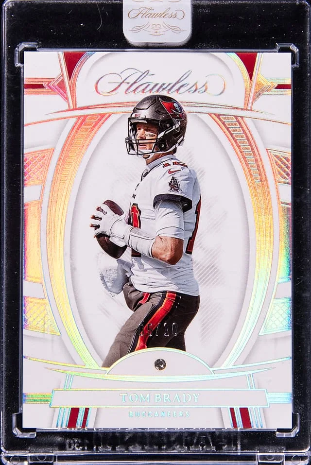 2022 Panini Flawless Tom Brady Sapphire #65 card image