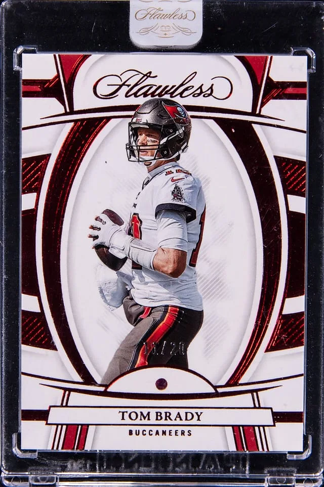 2022 Panini Flawless Tom Brady - Panini Encased #65 card image