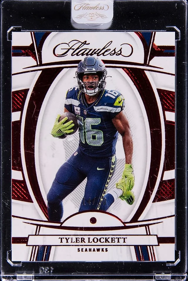 2022 Panini Flawless Tyler Lockett - Panini Encased #61 card image