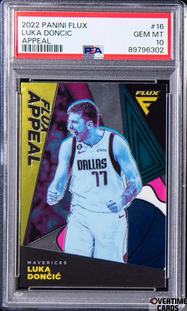 2022 Panini Flux Luka Doncic Appeal #16 card image