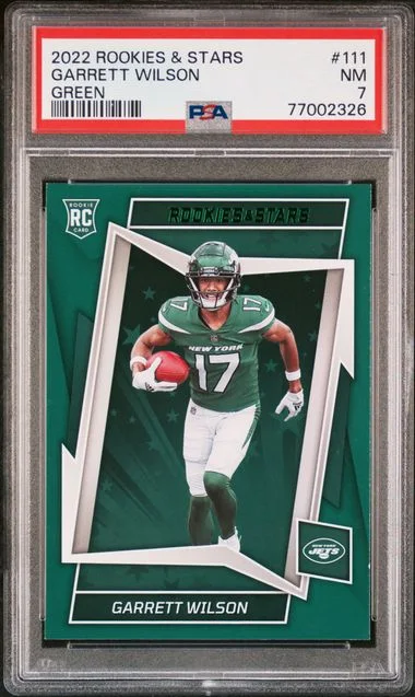 2022 Panini Garrett Wilson Rookies & Stars #111 card image