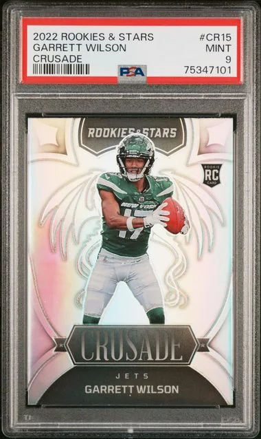 2022 Panini Garrett Wilson Rookies & Stars Crusade #CR-15 card image
