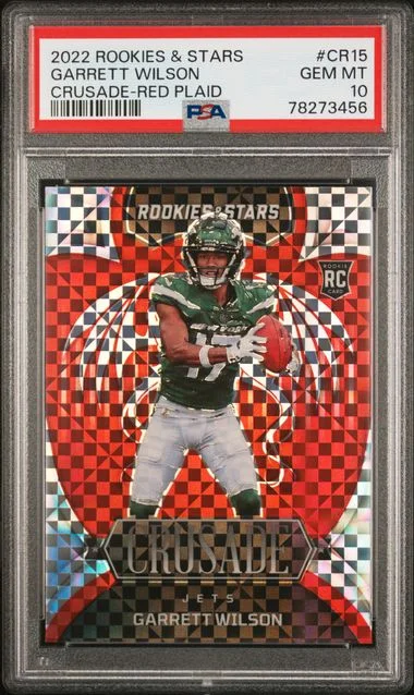 2022 Panini Garrett Wilson Rookies & Stars Crusade #CR15 card image