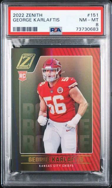 2022 Panini George Karlaftis Zenith #151 card image
