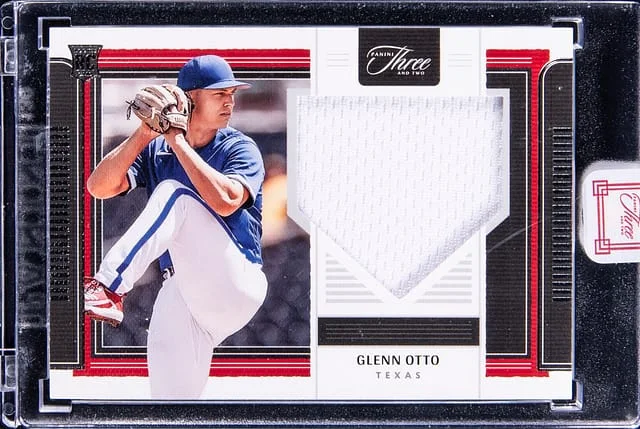 2022 Panini Glenn Otto Relic - Panini Encased Three and Two Jerseys #RJ-GO card image