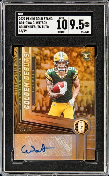 2022 Panini Gold Standard C. Watson Golden Debuts Auto. #GDA-CWA card image