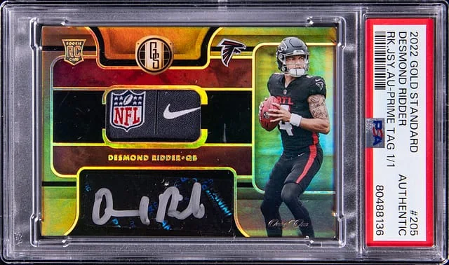 2022 Panini Gold Standard Jersey Autographs Prime #no-number card image