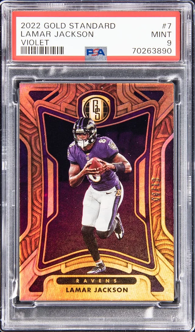 2022 Panini Gold Standard Lamar Jackson #7 card image