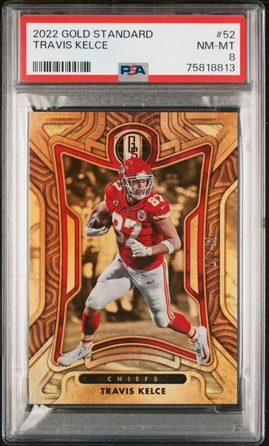2022 Panini Gold Standard Travis Kelce #52 card image