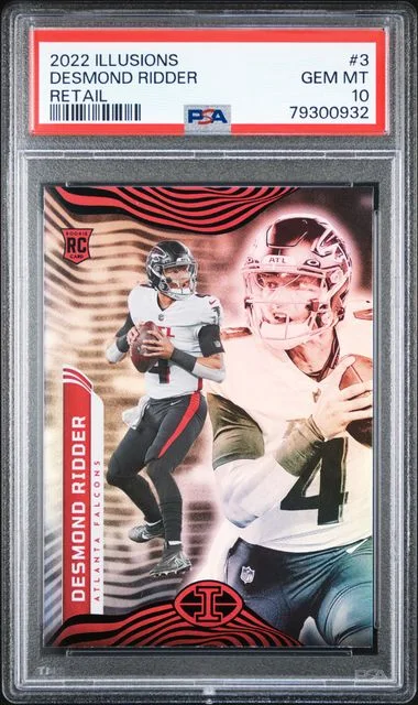 2022 Panini Illusions Desmond Ridder Retail #3 card image