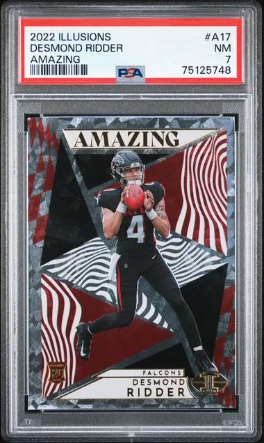 2022 Panini Illusions Desmond Ridder Amazing #A17 card image