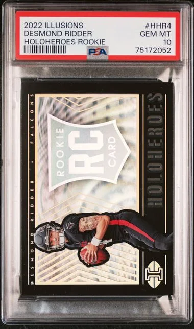 2022 Panini Illusions Desmond Ridder Holoheroes #Hhr4 card image