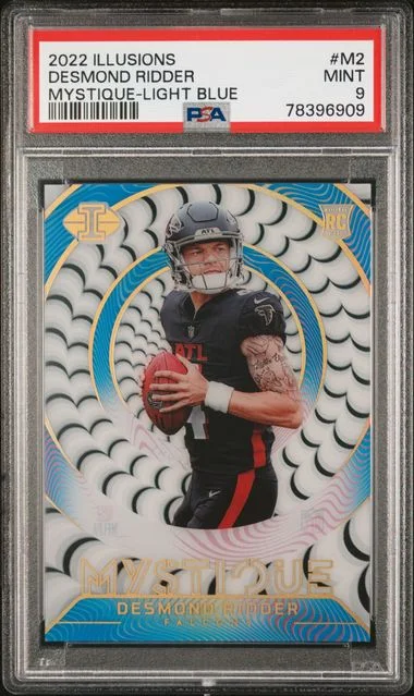 2022 Panini Illusions Desmond Ridder Mystique #M2 card image