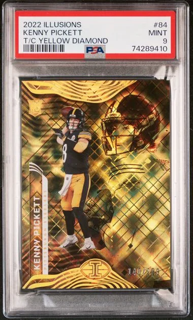 2022 Panini Illusions Kenny Pickett #84 card image