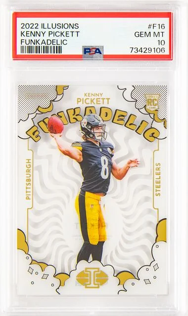 2022 Panini Illusions Kenny Pickett Funkadelic #F16 card image