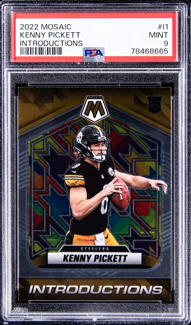 2022 Panini Illusions Kenny Pickett Introductions #I1 card image
