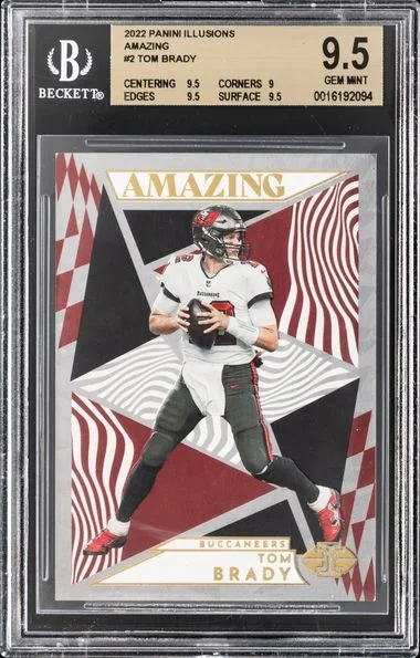 2022 Panini Illusions Tom Brady Amazing #A2 card image