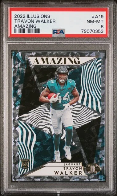 2022 Panini Illusions Travon Walker Amazing #A19 card image