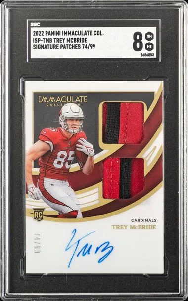 2022 Panini Immaculate Col. #no-number card image
