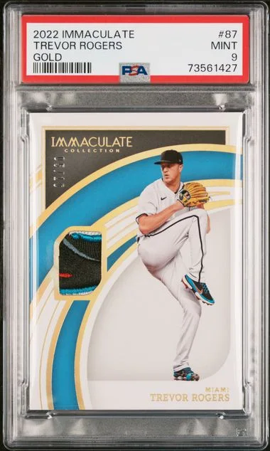 2022 Panini Immaculate Collection Trevor Rogers Gold #87 card image