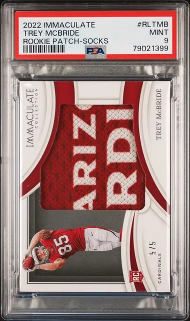2022 Panini Immaculate Collection Trey Mcbride Patches #RLTMB card image