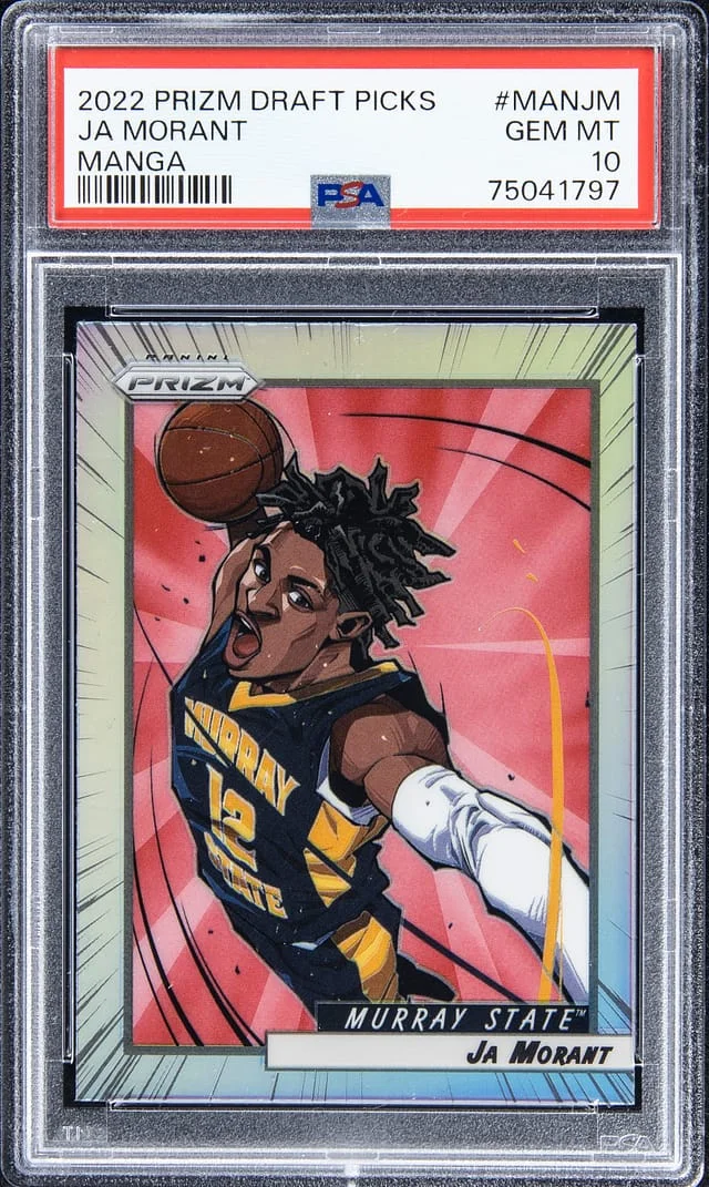 2022 Panini Ja Morant Draft Picks Manga Prizm #MAN-JM card image