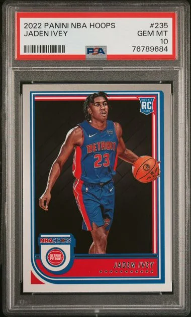 2022 Panini Jaden Ivey NBA Hoops #235 card image