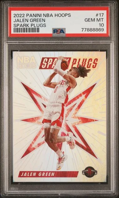 2022 Panini Jalen NBA Hoops Spark Plugs #17 card image