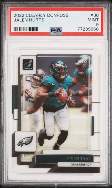 2022 Panini Jalen Hurts Clearly Donruss #38 card image