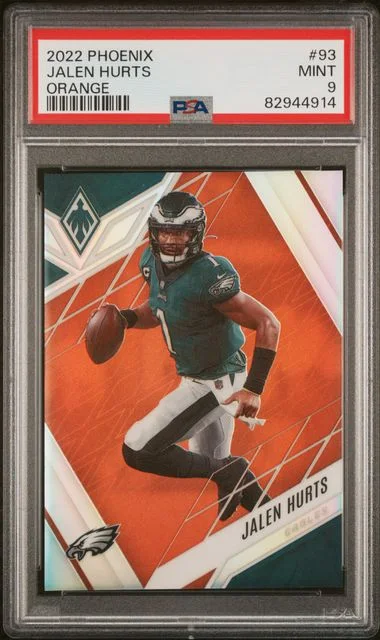 2022 Panini Jalen Hurts Phoenix Orange #93 card image