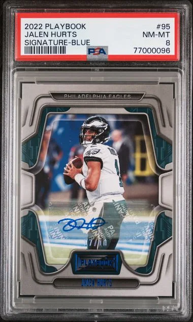 2022 Panini Jalen Hurts Playbook #95 card image