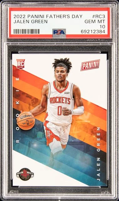 2022 Panini Jalen Father's Day #RC3 card image