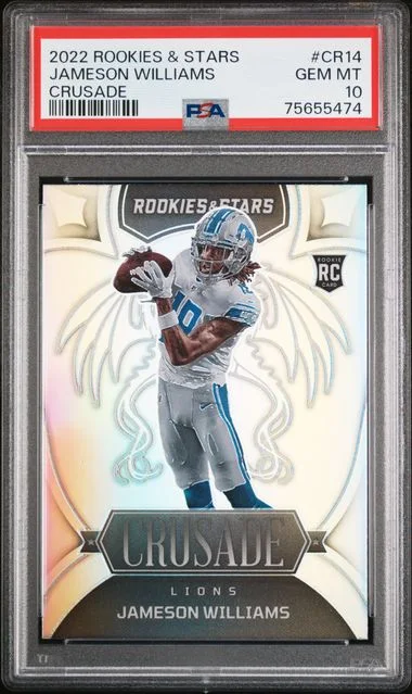2022 Panini Jameson Williams Rookies & Stars Crusade #CR-14 card image