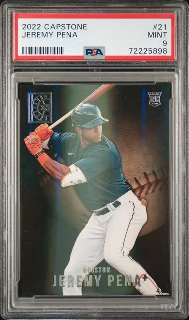 2022 Panini Jeremy Pena Capstone #21 card image