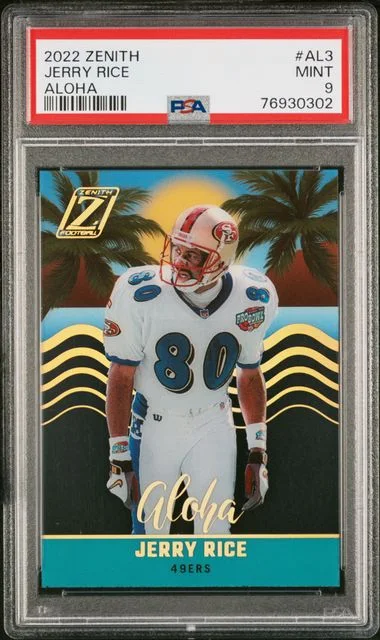 2022 Panini Jerry Rice Zenith Aloha #AL3 card image